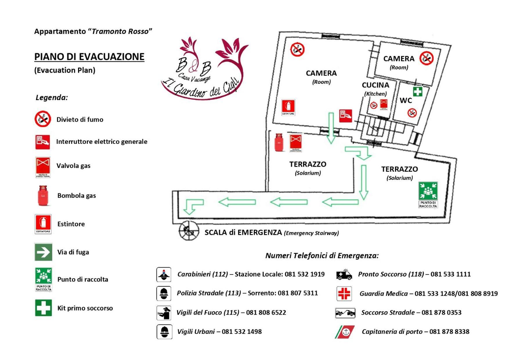 Il Giardino Dei Gigli Apartment Meta Ngoại thất bức ảnh